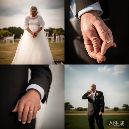 父子情深，婚礼泪目