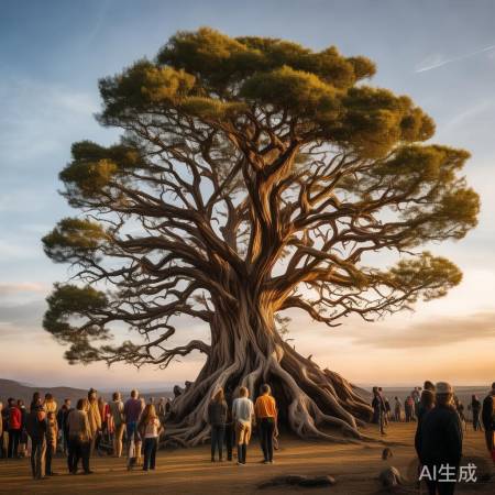 荒野生命之树，期待留言