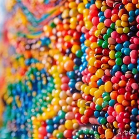 拼豆达人艺术感十足