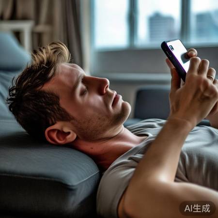 手机伤颈椎，颜值受影响