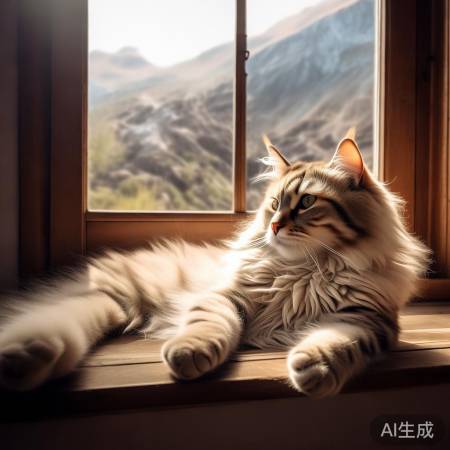 猫咪智慧惊人，野外生存智慧。