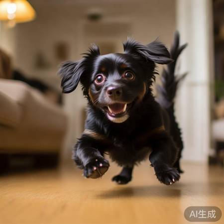 狗狗母子重逢，尾巴欢快如小钟