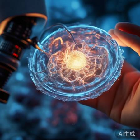 显微镜下细胞瞬间分裂