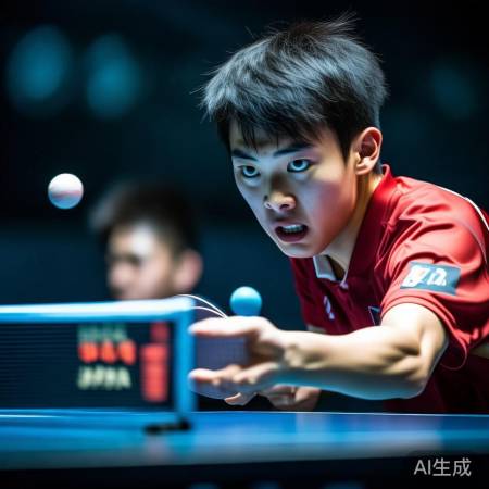 张本智和挑战林高远，精彩对决