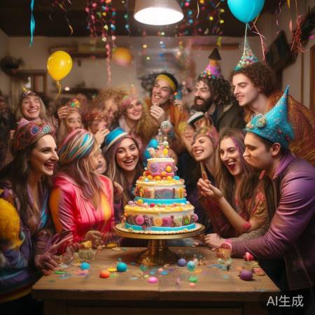 小白生日惊喜,创意温馨