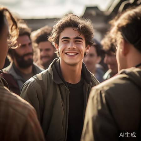 人缘好,纯真善良的小白