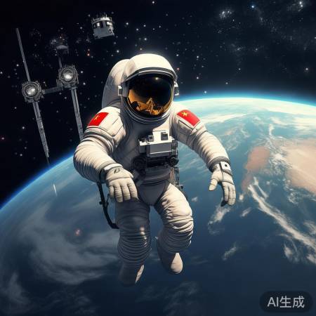 航天员辛勤，航天技术突破