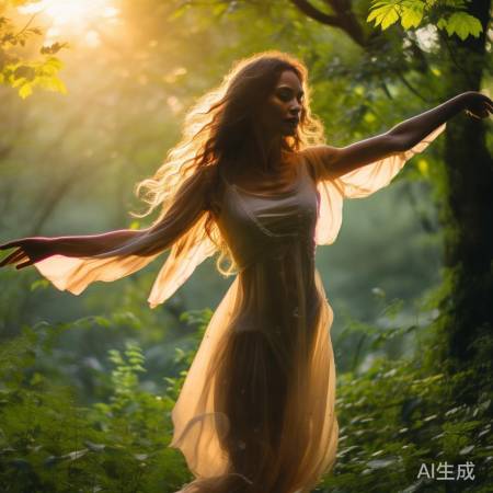 舞者自然之美，坚定成长路