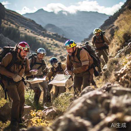 地质专家寻宝深山