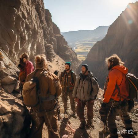 探险团队勇闯神秘力量挑战