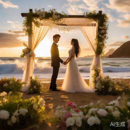 “堂本光一山本彩夏威夷浪漫婚礼