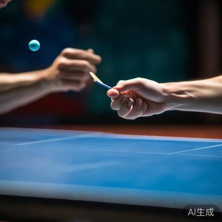 王楚钦用抖动拍术变旋转魔术