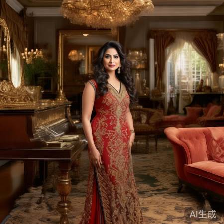 印度首富妻子奢华耀眼