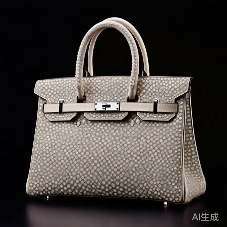 奢华爱马仕包，个性标签显。