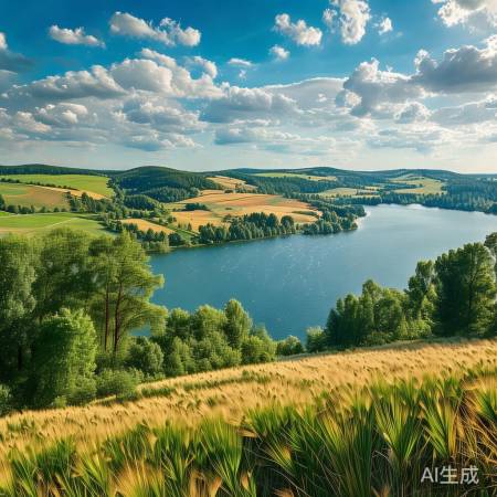 祖国美景，富饶四季