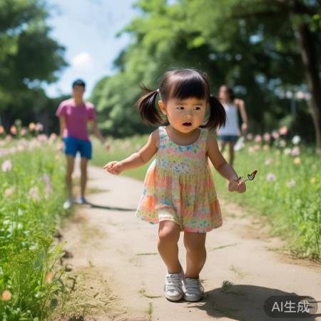 4岁小芳走失，家人急寻
