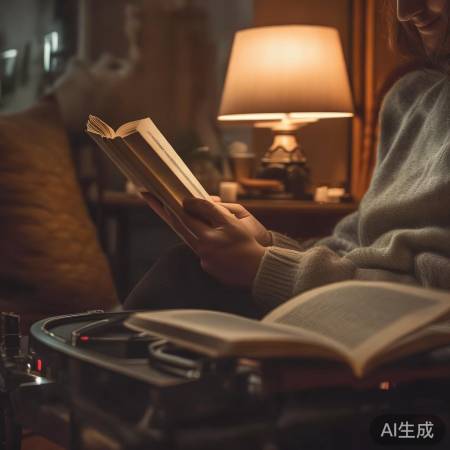 晚上少用电子，放松身心