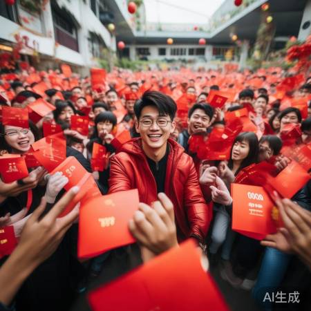 陈哲远办9000元红包活动