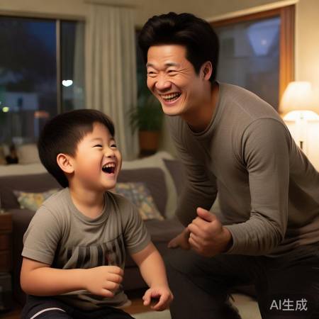 陈小春Jasper亲子逗趣互动