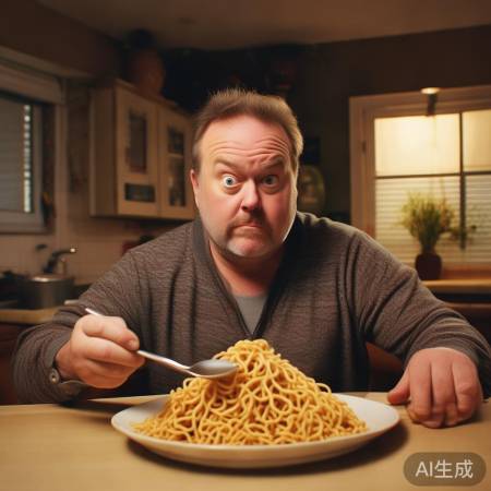 沙溢吃狗食面发烧，真相揭秘