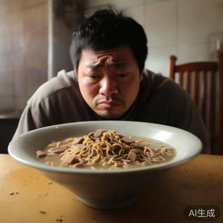 狗粮面条引发烧三天