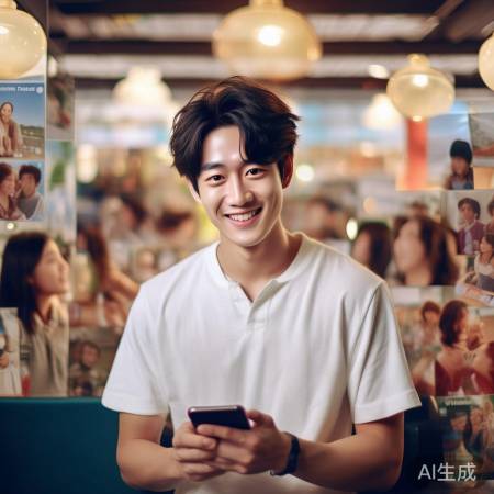 侯明昊接地气，人气旺