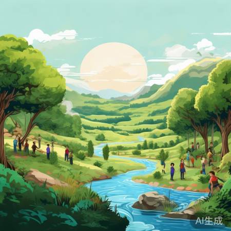 绿色发展，和谐共生