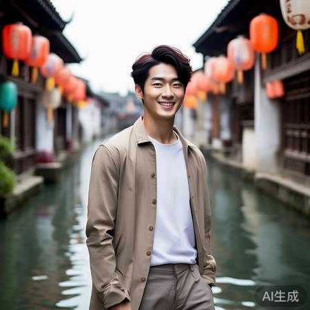 王俊凯乌镇时尚之旅,古镇新风尚