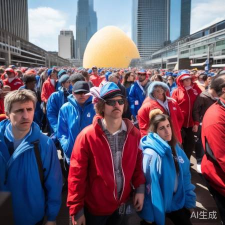 美国社会撕裂，民众压力海绵