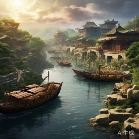 揭秘古代水路，探寻两京秘密航线