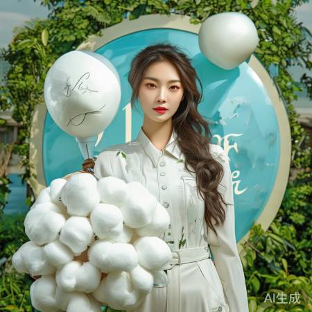 杨紫淘淘氧棉，环保公益新篇章