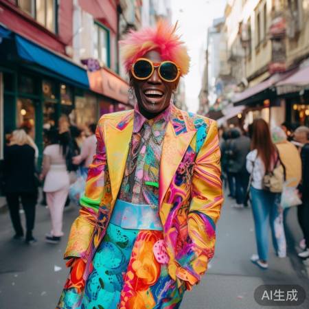 天才穿搭,个性魅力