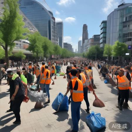 “护下水道，美城市家园”