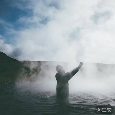 狂风中的热水澡，自然融合的艺术