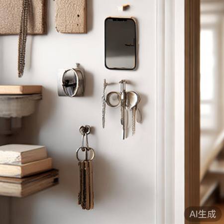 墙面收纳，整洁有序