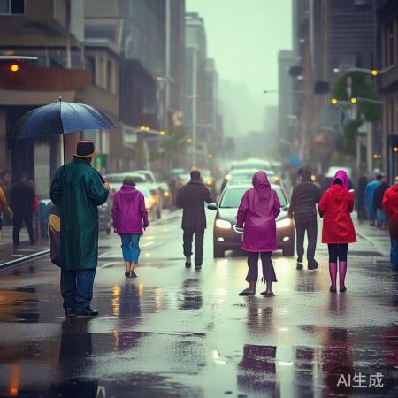大雨出行，备好雨具，小心积水