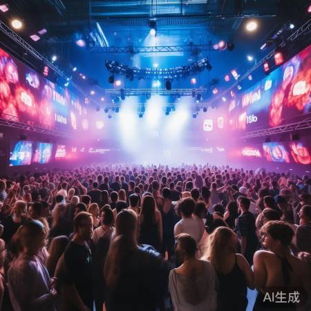 “活动热度飙升,潮流派对体验”