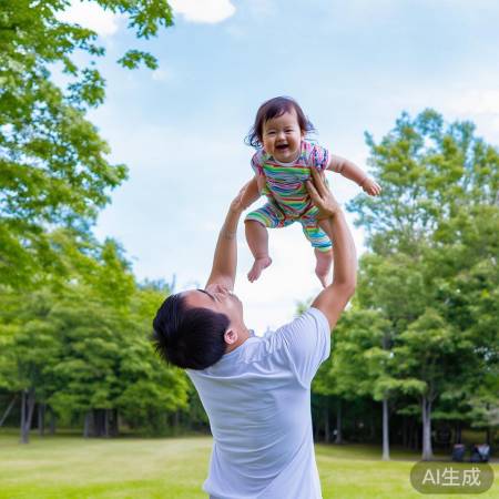 举高高：亲子锻炼小心高空坠