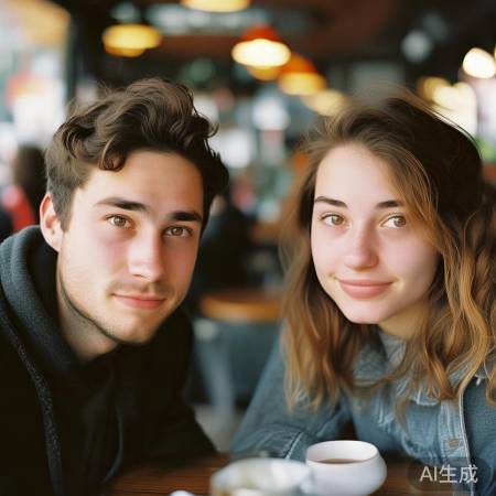 眼神交流，避免尴尬瞪视