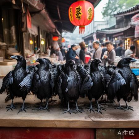 乌鸦：古时不祥，今成美食