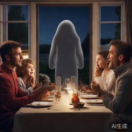 家庭聚餐悲剧瞬间