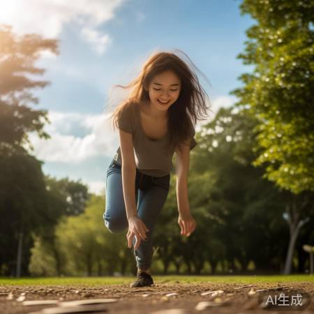 田曦薇走路敲膝增灵活