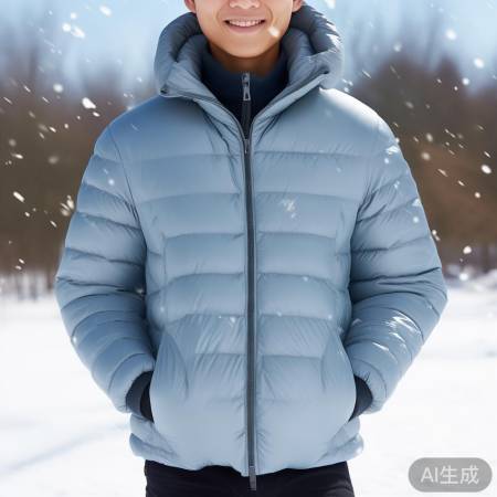轻薄羽绒服，温暖不臃肿
