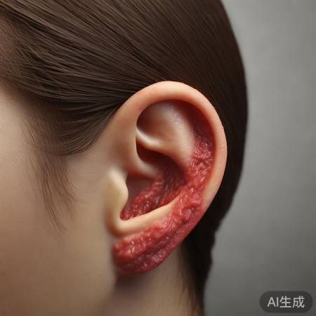 耳骨增生：耳机摩擦炎症引致