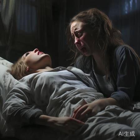 小王姐姐去世，女儿泪如泉涌