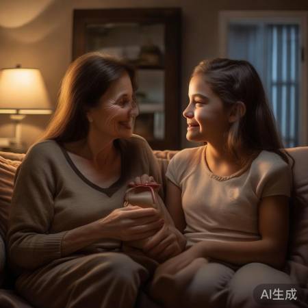 姐姐疼爱女儿，亲情感人