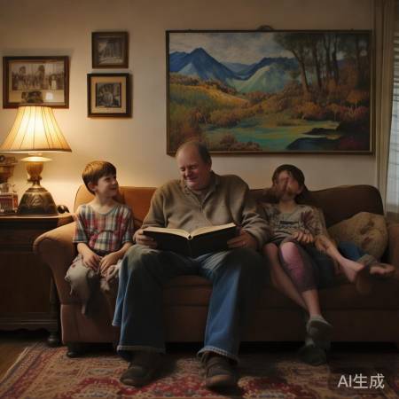 窝囊父子三代温馨生活