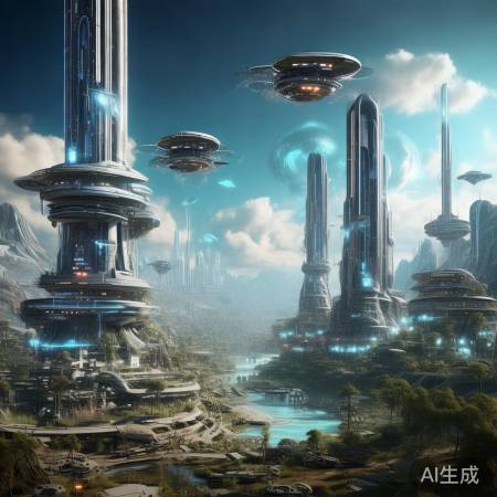 外星文明猜想，科技生活想象