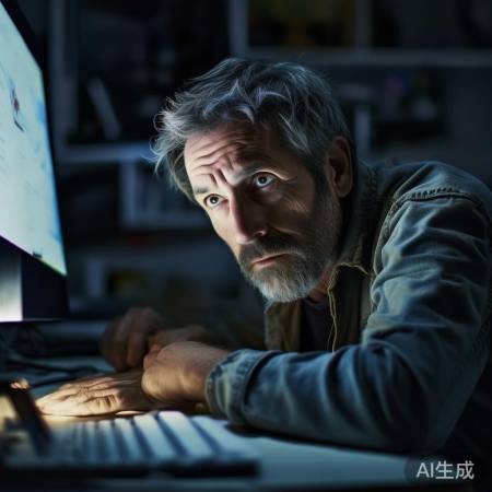 熬夜致白发，后果严重