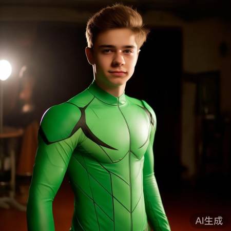 范丞丞cos绿巨人，关注演技为